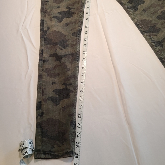 HUDSON Women's Jeans Camouflage Nicole Midrise Ankle Size 25 - Picture 2 of 6